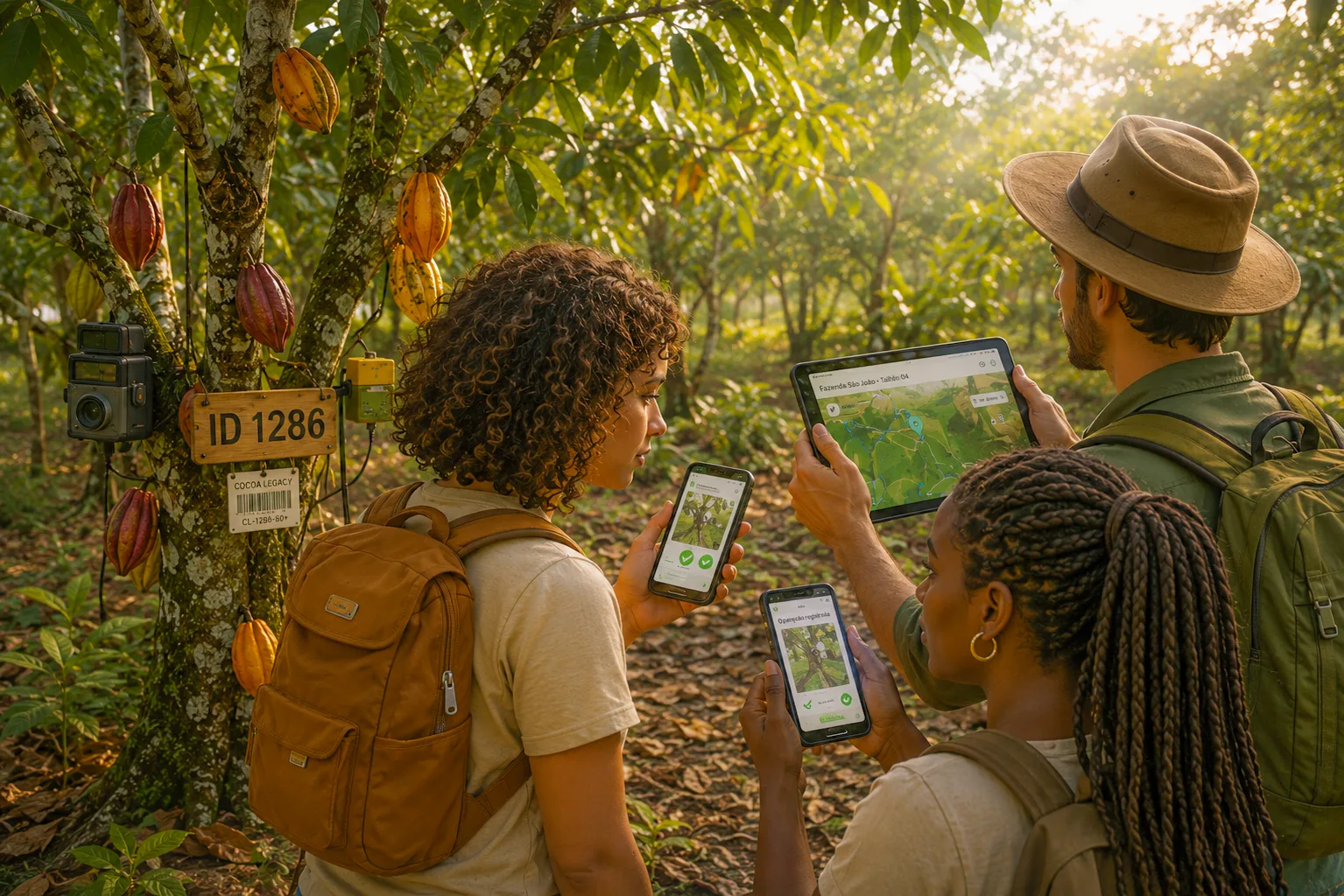 Registro digital do Cacaussauro com dados de identificação, localização, histórico e mídias
